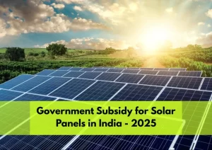 Solar subsidy India 2025 rooftop solar panels on Indian home